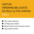Aditivo Impermeabilizante Sika Sika-2 1L Branco