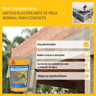 Aditivo Impermeabilizante Sika Concreto Forte 18L Marrom