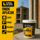 Aditivo Tech Liga Pulo Do Gato 150g Para Argamassa E Reboco B