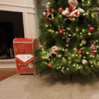 Adorno Caixa de Correios para Chão Papel Marrom 7x9cm Cromus