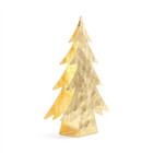 Adorno de Natal Metal Ouro 21,5cm Cromus