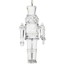 Adorno De Natal Plástico e Tecido Incolor Cromus 12,5x5cm