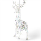 Adorno De Natal Plástico Incolor Cromus 15x2cm