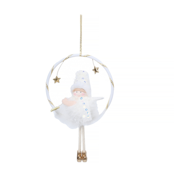 Adorno De Natal Plástico Multicolorido Cromus 22x14,5cm