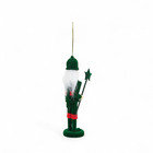 Adorno De Natal Plástico Verde Cromus 18x4,6cm