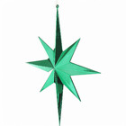 Adorno De Natal Plástico Verde Cromus 40x34cm