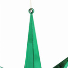 Adorno De Natal Plástico Verde Cromus 40x34cm