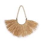 Adorno de Parede em Fibra Natural 29X45cm Bege