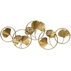 Adorno De Parede Folhas Em Circulos