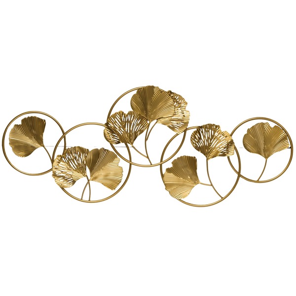 Adorno De Parede Folhas Em Circulos