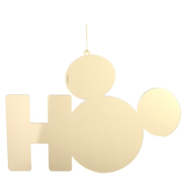 Adorno Disney para Árvore Plástico Ouro 10x16cm Cromus