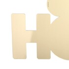 Adorno Disney para Árvore Plástico Ouro 10x16cm Cromus