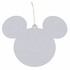 Adorno Disney para Árvore Plástico Vermelho 12x15cm Cromus