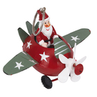 Adorno Noel para Árvore Metal Resina Colorido 6x4cm Cromus