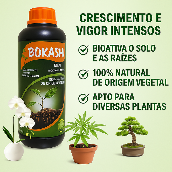 Adubo Bokashi Líquido 1l Para Plantas, Orquídeas E Raiz | Leroy Merlin
