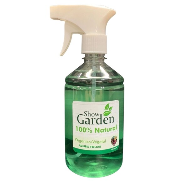 Adubo Foliar Fertilizante Folhagens 500ml Show Garden  500ml