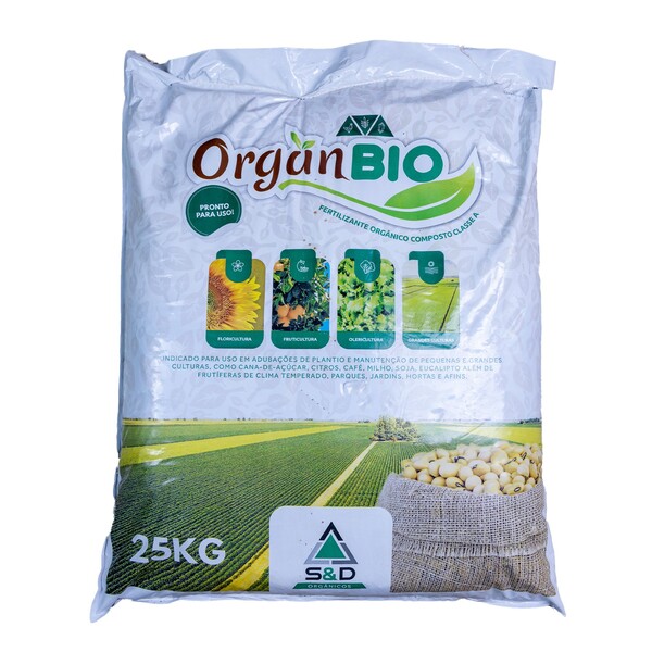 Adubo Orgânico Uso Geral Sólido de 25kg SDM