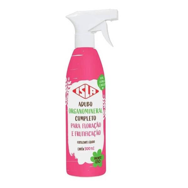 Adubo Organomineral Floração Frutificação Pronto (500ml)isla