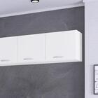 Aéreo 120 Cm 3 Portas Branco - Poquema