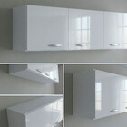 Aéreo 120 Cm 3 Portas Branco - Poquema