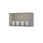 Aéreo 1 Porta Basculante 800mm Diva Cinza Cinza