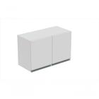 Aereo 2 Portas 1 Prateleira Branco Mdp 15mm