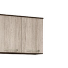 Aéreo 3 Portas Fit 120 Amendoa Rustic/arezzo Rustic Nicioli