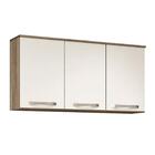 Aéreo 3 Portas Fit 120 Amendoa Rustic/off White Cristal Nicio