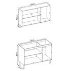 Aereo 9521x1 E Balcao Para Pia 120cm 2964x16 Nicioli