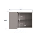 Aéreo Canto Reto Cozinha Diamante New Fume