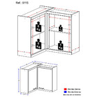 Aéreo De Canto 2 Portas Multimóveis Sicília 5115