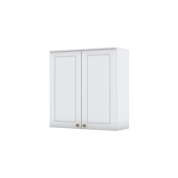 Aéreo Gaspar 02 Portas 800mm Nova York Branco - Bela Móveis