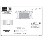 Aéreo Geladeira Valência Branco Salleto Móveis