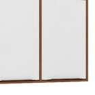 Aéreo Multimóveis Calábria 120cm 5401 Nogueira/branco