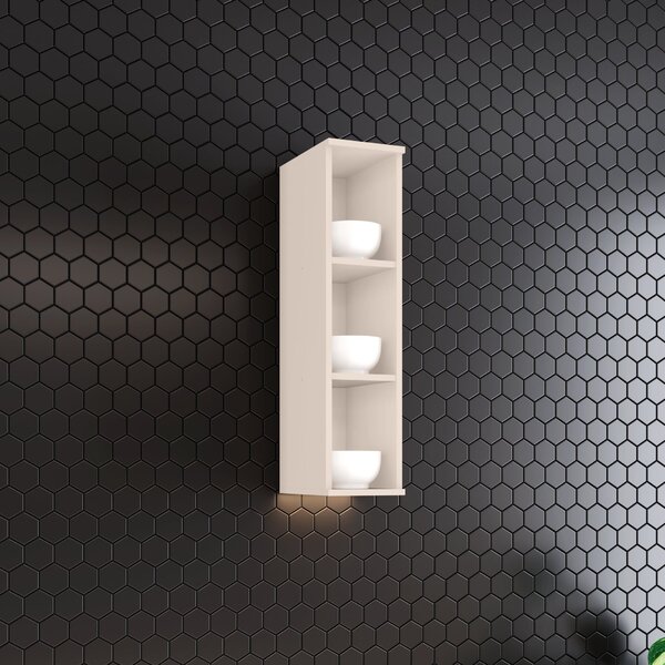 Aéreo Nicho 20cmx83cm 100% Mdf Aurora Off White