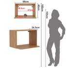 Aéreo P/forno Ou Microondas 60cm Copacabana Móvel Na Caixa -