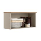 Aereo Simples Atena 31cm X 80cm X 39cm Jequitibá/off White Fo