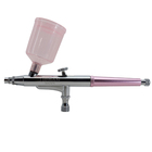 Aerografo De Gravidade Dupla Ação Bico 0.3mm Rosa