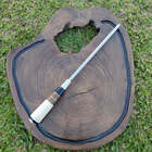 Afiador Amolador Chaira Aço Inox 8mm Estriada Cozinha 35cm