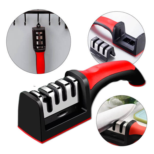 Afiador Amolador De Facas 3 Opções profissional