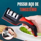 Afiador Amolador De Facas E Tesouras Diamantado Multifunciona