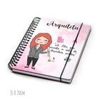 Agenda Arquiteta Feminina - Ruivo