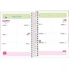 Agenda Happy 2023 Espiral Diária 14 X 20 Cm Tilibra