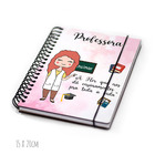 Agenda Professora Feminina - Ruivo