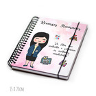 Agenda Recursos Humanos Feminina - Preto Liso