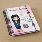 Agenda Recursos Humanos Feminina - Preto Liso