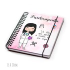 Agenda Ser Fisioterapeuta - Preto Liso