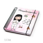 Agenda Ser Massoterapeuta - Preto Liso