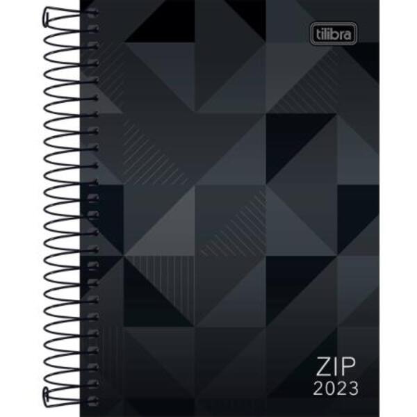 Agenda Zip 2023 Espiral Diaria 13x18 8cm 176 Folhas Tilibra