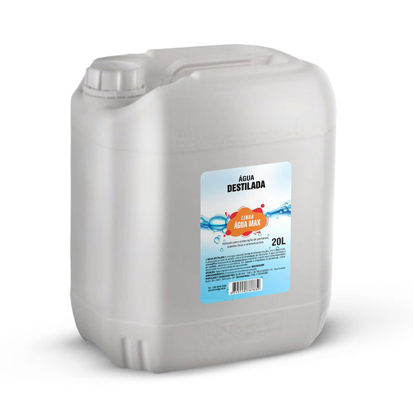 Água Destilada 20l P/ Radiador Baterias Equipamentos